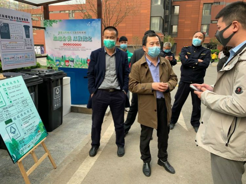 濟南市歷下區(qū)黨政考察團一行蒞臨濟南萬科城小區(qū)參觀調研